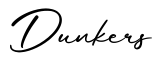 单词Dunkers书写