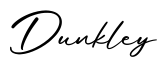 单词Dunkley书写