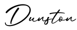 单词Dunston书写