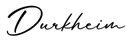 单词Durkheim书写