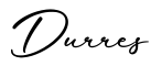 单词Durres书写