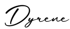 单词Dyrene书写