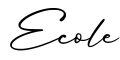 单词Ecole书写