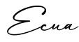 单词Ecua书写