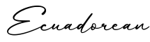 单词Ecuadorean书写