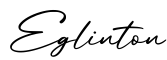 单词Eglinton书写