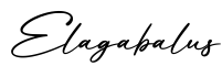 单词Elagabalus书写