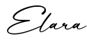 单词Elara书写