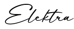 单词Elektra书写