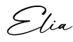 单词Elia书写