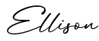单词Ellison书写