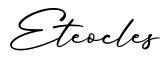 单词Eteocles书写