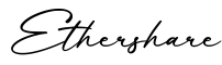 单词Ethershare书写