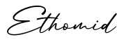 单词Ethomid书写