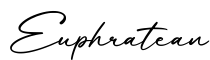 单词Euphratean书写