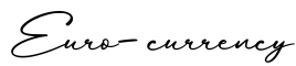 单词Euro-currency书写