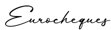 单词Eurocheques书写