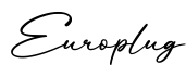 单词Europlug书写