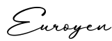单词Euroyen书写