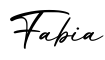 单词Fabia书写