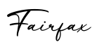 单词Fairfax书写