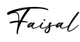 单词Faisal书写