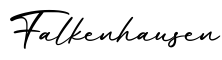 单词Falkenhausen书写