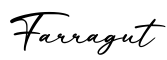 单词Farragut书写