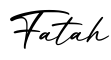 单词Fatah书写