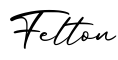 单词Felton书写