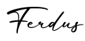 单词Ferdus书写