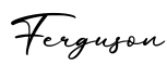 单词Ferguson书写