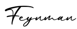 单词Feynman书写