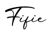 单词Fifie书写