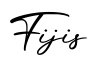 单词Fijis书写