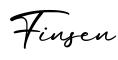 单词Finsen书写