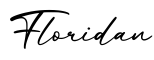 单词Floridan书写