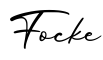 单词Focke书写