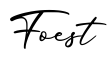 单词Foest书写