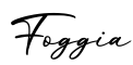 单词Foggia书写