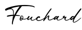 单词Fouchard书写