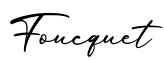 单词Foucquet书写