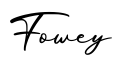 单词Fowey书写