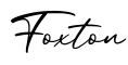 单词Foxton书写