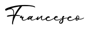 单词Francesco书写
