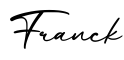 单词Franck书写