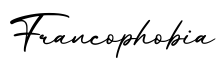 单词Francophobia书写