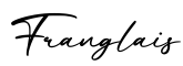 单词Franglais书写