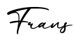 单词Frans书写