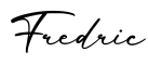 单词Fredric书写